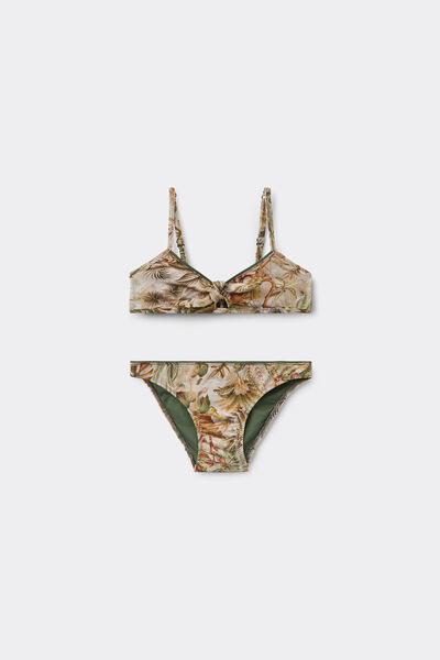 Calzedonia Bikini Dos Piezas Niña Tropical Foliage Chica Impreso