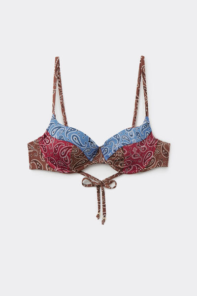 Calzedonia Balconette Bikini Bandana Patch Mujer Impreso