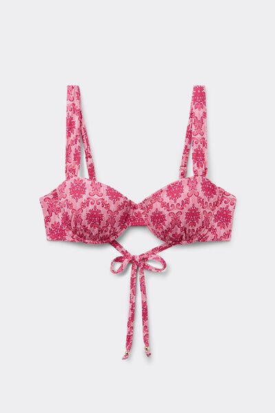 Calzedonia Balconette Bikini Floral Bloom Rosa