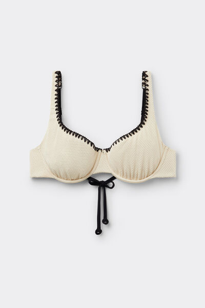 Calzedonia Bikini balconette Bicolor Embroidery Mujer