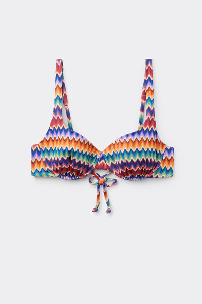 Calzedonia Balconette Bikini Vibrant Chevron