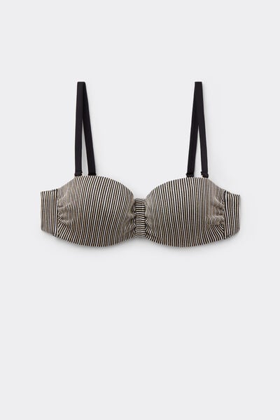 Calzedonia Bikini Bandeau Golden Stripes Mujer