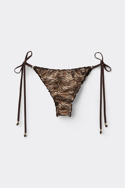 Calzedonia Bikini Doll Zebra Marrón