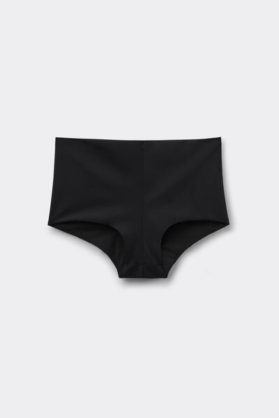Calzedonia Braguita Culote Bikini Premium Fit Mujer Negro Tamaño M