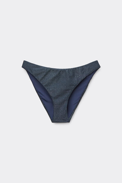 Calzedonia Bikini Braguita Glowing Python Mujer Azul