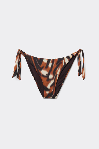 Calzedonia Braguita Lazos Bikini Savage Shades Mujer Marrón