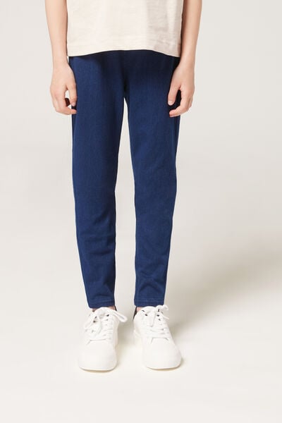 Calzedonia Legging vaquero para niños Chica Azul
