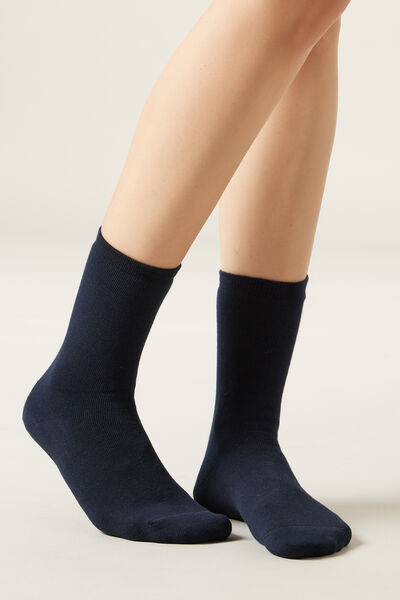 Calzedonia Calcetín térmico de algodón corto para mujer