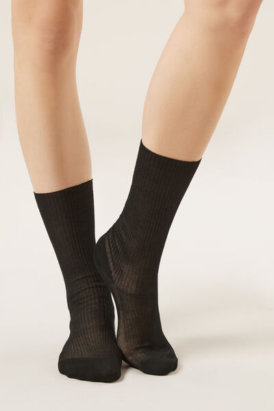 Calzedonia Calcetines de Canalé Mujer