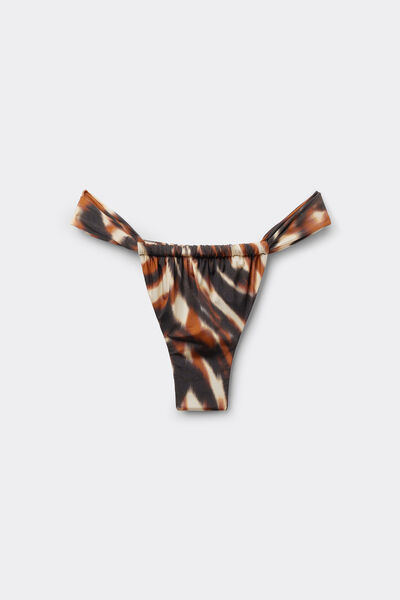 Calzedonia Bikini Savage Shades Mujer Marrón Tamaño L