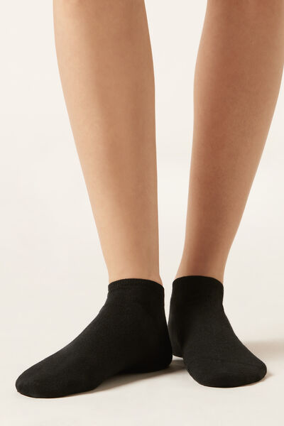 Calzedonia Calcetín tobillero con algodón y lino unisex Hombre