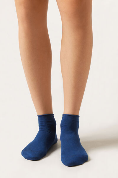 Calzedonia Extra Kurze Socken Ohne Gummi Frau Weiß Größe strumpor dam – bild 2