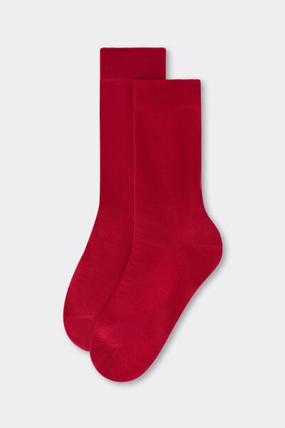 Kurze Socken aus Winterbaumwolle für Herren Mann