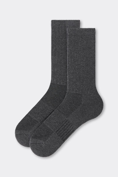 Herren-Sportsocken Mann Weiß Größe
