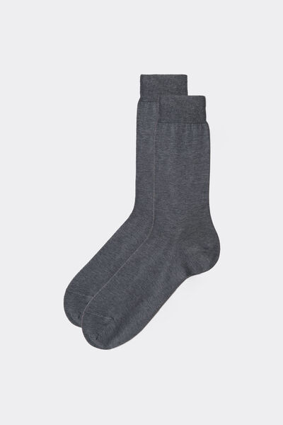 Calzedonia Kurze Herrensocken mit Fil d‘Ecosse Mann Grau Größe strumpor – bild 2