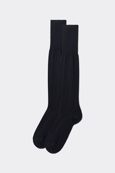 Lange Herrensocken mit Fil d‘Ecosse Mann
