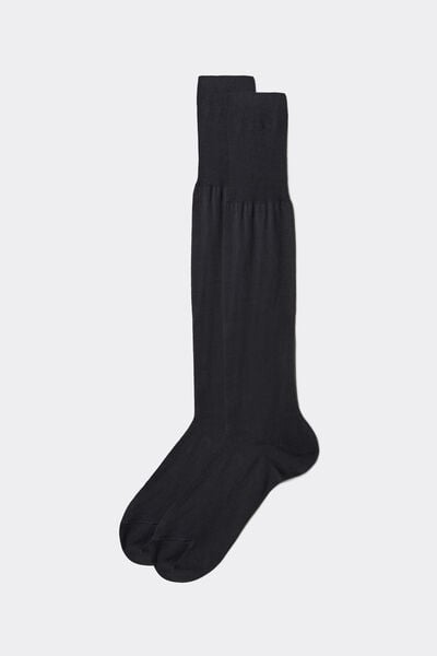 Lange Herrensocken mit Fil d‘Ecosse Mann
