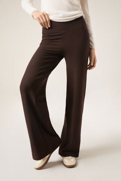 Calzedonia Palazzohose mit Kaschmir Frau byxor dam