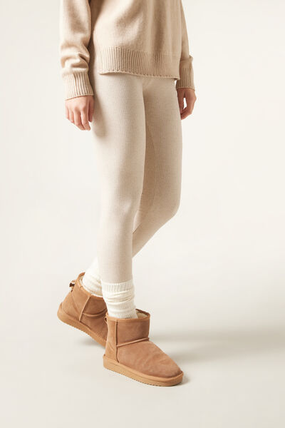 Leggings mit Kaschmir Frau