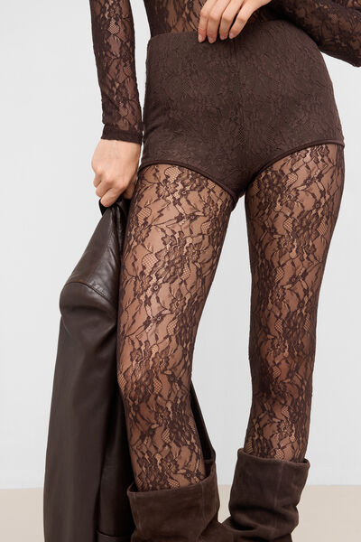 Culotte aus Spitze Frau