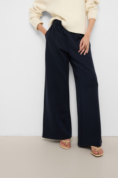 Calzedonia Palazzohose Luxelounge Frau Blau Größe byxor dam