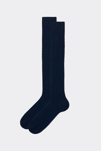 Calzedonia Lange gerippte Herrensocken mit Fil d‘Ecosse Mann strumpor – bild 2