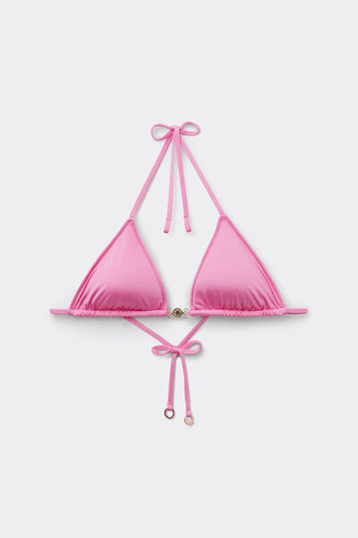 Triangel-Bikinioberteil Minimal Fit Frau Schwarz Größe