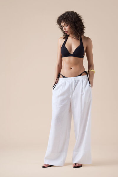 Gepolstertes Triangel-Bikinioberteil Premium Fit Frau