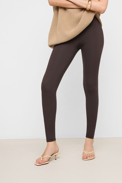Leggings Sculpt mit Top-Control-Effekt Frau Schwarz Größe