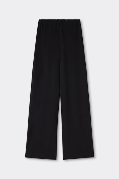 Calzedonia Pantaloni Palazzo Punto Milano da Bambina Bambina Nero Velikost 9-10