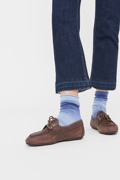 Calzedonia Calzini Lunghezza 3/4 Sfumati Donna Blu Velikost TU