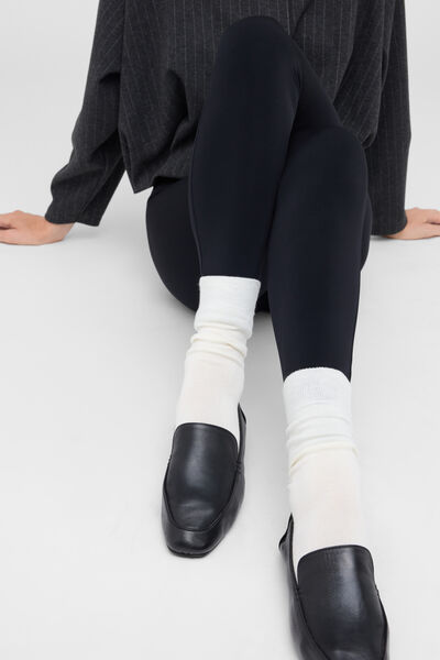Calzedonia Calzini con Lana Donna Bianco Velikost TU