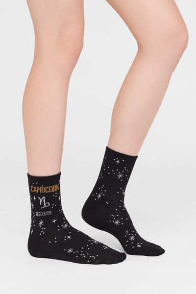 Calzedonia Calzini Astrology Collection Donna Nero Velikost TU