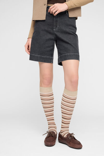 Calzedonia Calze Lunghe Fantasia Donna Marrone Velikost TU
