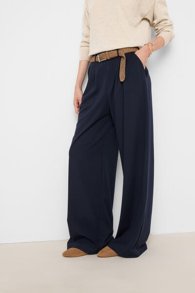 Calzedonia Pantaloni Comfy Flex First Class Donna Blu Velikost XS