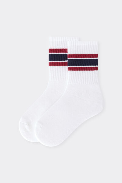 Calzedonia Calzini Fantasia da Bambini Unisex Bianco Velikost 37-39