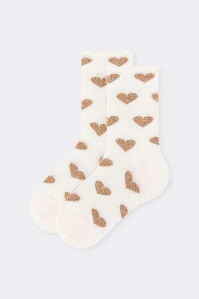 Calzedonia Calzini Fantasia da Bambini Unisex Bianco Velikost 33-36