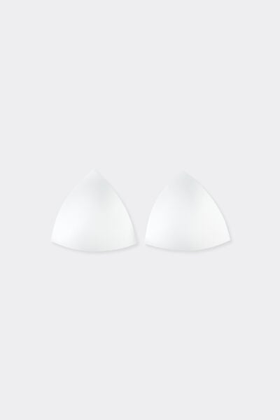 Calzedonia Coppe Imbottite Graduate per Bikini a Triangolo Donna Bianco Velikost 4