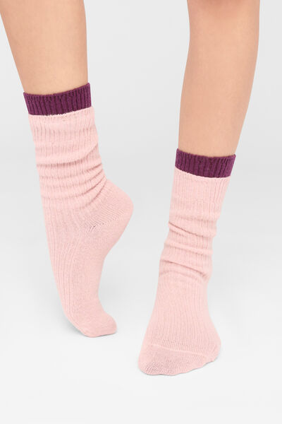 Calzedonia Calzini con Lana e con Cashmere Donna Rosa Velikost TU