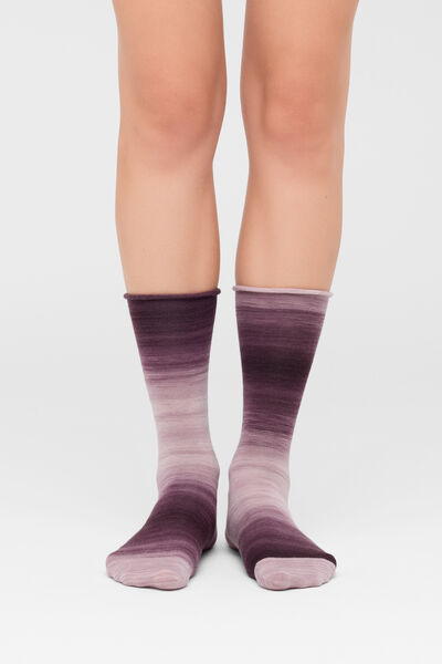 Calzedonia Calzini Lunghezza 3/4 Sfumati Donna Viola Velikost TU