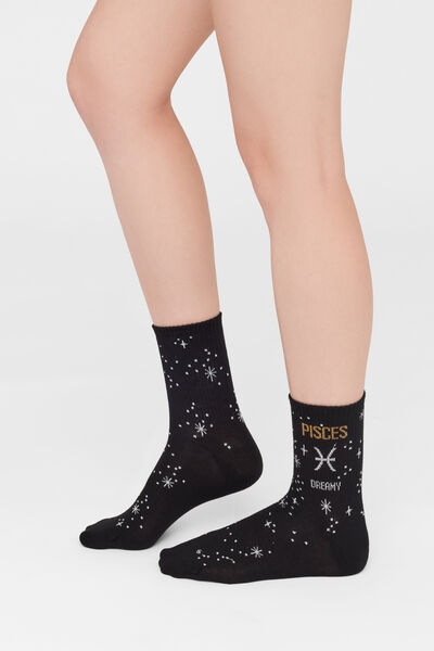 Calzedonia Calzini Astrology Collection Donna Nero Velikost TU