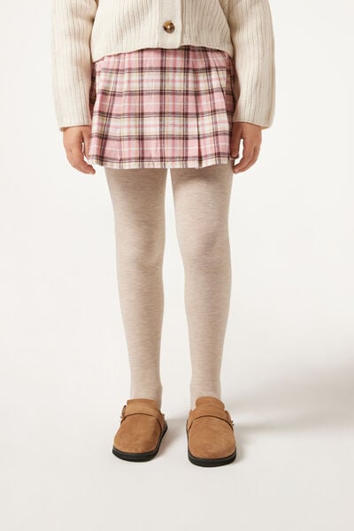 Calzedonia Collant super opachi cashmere bambina Bambina Naturale Velikost 8-10