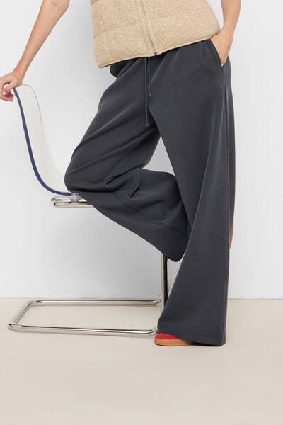 Calzedonia Pantaloni a Palazzo Luxelonuge Donna Grigio Velikost S