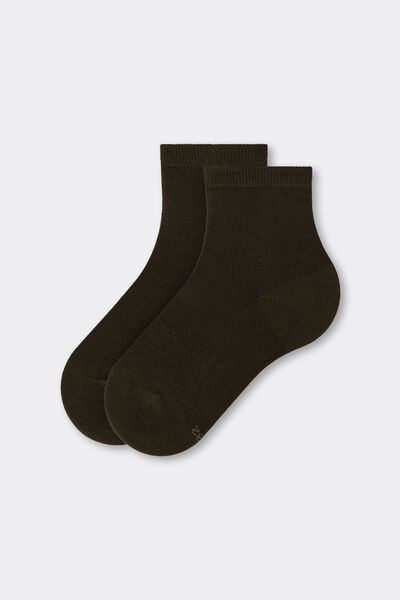 Calzedonia Calzini in Cotone da Bambini Unisex Nero Velikost 33-36
