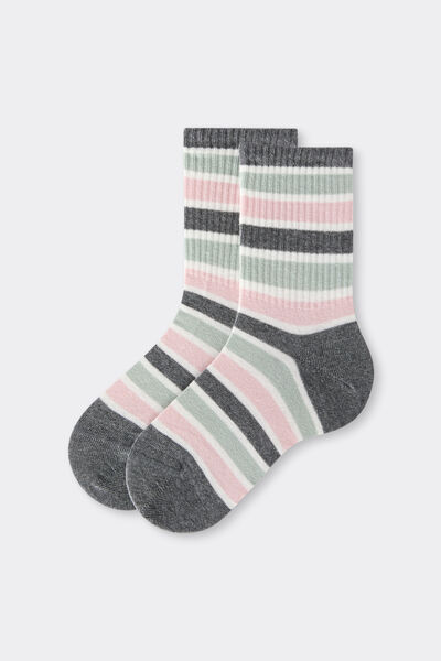 Calzedonia Calzini Fantasia da Bambini Unisex Grigio Velikost 33-36