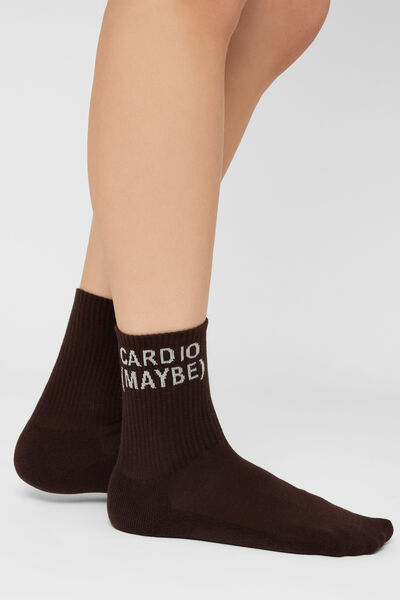Image of Calzedonia Socken Gym Collection Frau Braun Größe Einheitsgröße