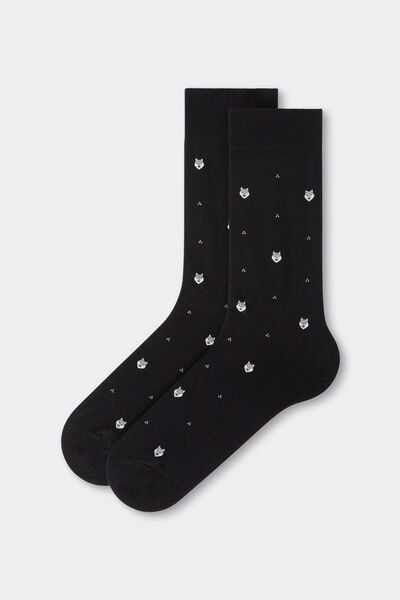 Image of Calzedonia Socken Funny für Herren Mann Schwarz Größe Einheitsgröße