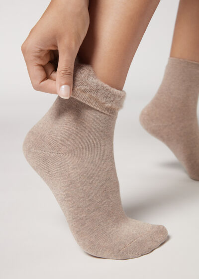 Short Cotton Thermal Socks