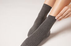 Calcetines Cortos con Cashmere
