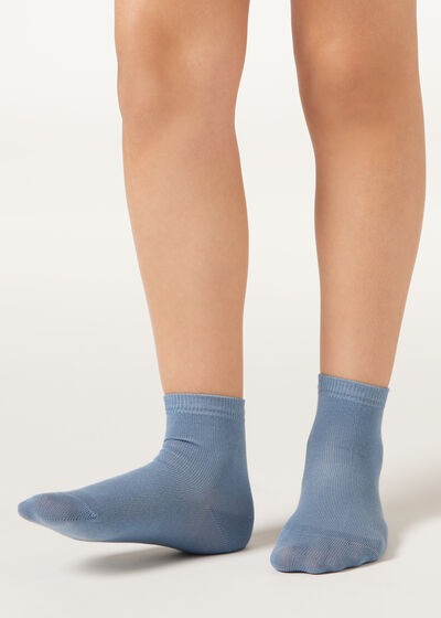 Children's Short Light Cotton Socks